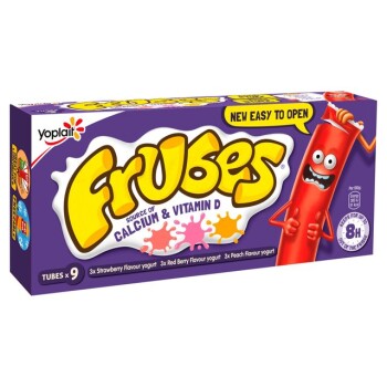 Food Recall Update 1: Yoplait Frubes Variety - recalled due to potential small pieces of metal Yoplait UK is rec... Foto #2