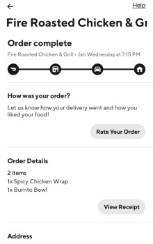 Consumer Review - Food Safety FIRE Roasted Chicken & Grill, Bloomfield Avenue, West Caldwell, NJ, USA 2 days ago I only had a wrap... photo #1