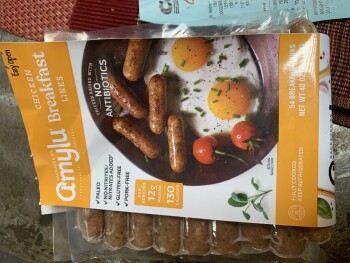 Consumer Review - Food Safety Amy LU chicken breakfast sausage, Costco Wholesale, Haggerty Road, Livonia, MI, USA I cooked the sau... photo #1
