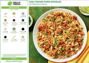Consumer Review - Food Safety Hello Fresh via Billings, MT Jan. 17, 2022, Most likely suspect is the Chili Ginger Pork Noodles mea... photo #2