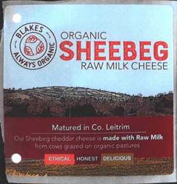 Food Recall Organic Cheese products - recalled due to high levels of histamine The FSAI announced the recall of... photo #2