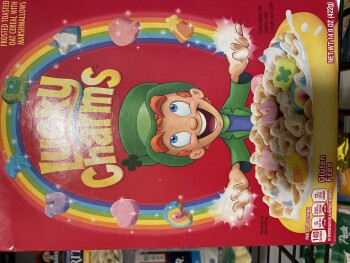 Consumer Review - Food Safety Lucky charms, Kroger, Herrington Road, Lawrenceville, GA, USA I just bought a box of cereal and my h... photo #1