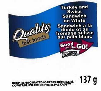 Food Recall Quality fast foods / Hygaard Fine Foods Ltd. sandwiches - recalled due to Listeria HQ Fine Foods is... photo #3