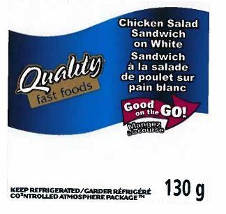 Food Recall Quality fast foods / Hygaard Fine Foods Ltd. sandwiches - recalled due to Listeria HQ Fine Foods is... photo #17