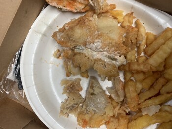 Consumer Review - Food Safety Mayflower Seafood Restaurant, U.S. 29, Concord, NC, USA I ordered a whiting fish sandwich with fries... photo #2