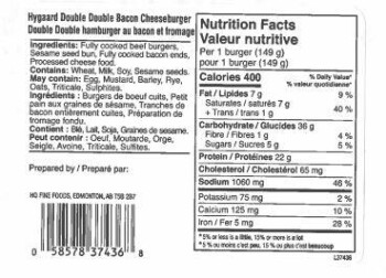 Food Recall Quality fast foods and Hygaard Fine Foods sandwiches - recalled due to Listeria HQ Fine Foods is rec... photo #28