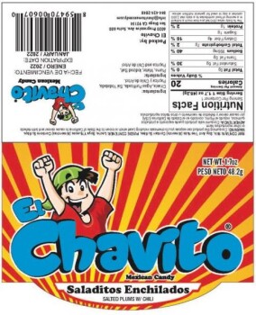 Reclame de Alimentos El Chavito Saladitos products - recalled due to potential lead contamination EL CHAVITO, INC. is rec... foto #3