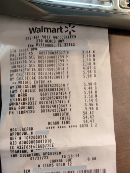 Consumer Review - Food Safety Walmart Neighborhood Market, Heald Way, The Villages, FL, USA Last night,  Maybe Panera Clam Chowder... photo #2
