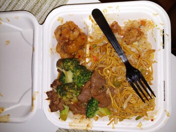 Consumer Review - Food Safety Panda Express, Oxon Hill Road, Oxon Hill, MD, USA Around 8pm I bought the fried rice, chow mein, bee... photo #2