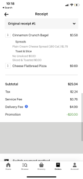 Consumer Review - Food Safety Panera Bread, Livingston Street, Northvale, NJ, USA Cinnamon Crunch Bagel
Cheese Flatbread Pizza photo #1