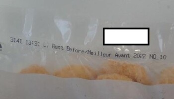 Food Recall Hampton House Chicken Nuggets - recalled due to Salmonella JD Sweid Foods Ltd. is recalling Hampton... photo #2