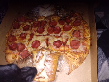 Consumer Review - Food Safety Little Caesars Pizza, West Main Street, Artesia, NM, USA Today, Raw and/or Undercooked Pizza Dough A... photo #2