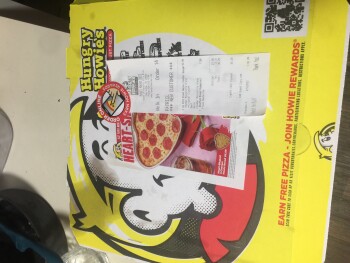 Avis du consommateur - Sécurité alimentaire Hungry Howie's Pizza, University City Boulevard, Charlotte, NC, USA My husband and I chose it as new... photo #2