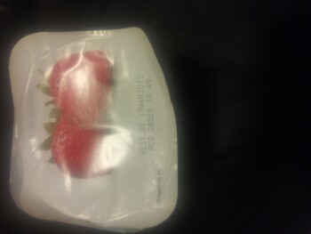 Consumer Review - Food Safety Strawberry Yoplait yogurt, Walmart Supercenter, 1600 East Chestnut Avenue, Yakima, WA, USA I ate str... photo #1
