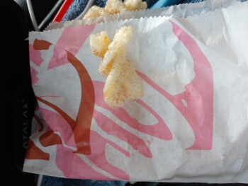 Consumer Review - Food Safety Taco Bell, West Imperial Highway, Inglewood, CA, USA My chips taste like a chemical and my cinnamon... photo #1