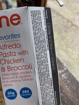 Consumer Review - Food Safety Albertsons, 51st Avenue, Gig Harbor, WA, USA Lean Cuisine Chicken Alfredo photo #2