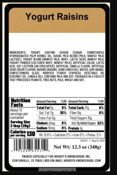 Food Recall Lehi Valley Trading Company Yogurt Raisins - recalled due to undeclared peanuts In cooperation with... photo #4