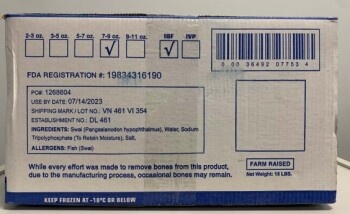 Reclame de Alimentos PACIFIC DYNASTY SWAI FILLETS - recalled due to import without benefit of reinspection The FSIS annou... foto #3