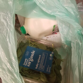 Avis du consommateur - Sécurité alimentaire Target, Old York Road, Abington, PA, USA Probably the spinach ...i eat mostly the same healthy food... photo #2
