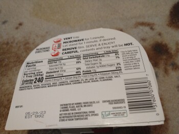Avis du consommateur - Sécurité alimentaire Dollar General, 1st Avenue South, Fort Dodge, Iowa, USA I heated up don't Moore beef stew and after... photo #1