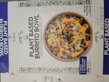 Avis du consommateur - Sécurité alimentaire Target, Western Parkway, Waldorf, MD, USA Immediately after eating Tattoed Chef Plant Based Burrito... photo #2