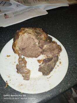 Consumer Review - Food Safety Morrisons, Bridge Street, Downham Market, UK Joint of lamb from here, cooked well done 2 hours after... photo #2