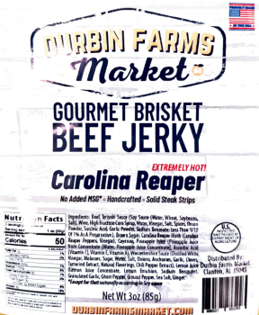 Rappel d'aliments Beef Jerky Products - recalled due to possible Listeria Contamination The FSIS announced the recall... photo #7