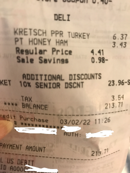 Consumer Review - Food Safety Albertsons, 1008 Nevada Way, Boulder City, NV, USA Bought primo applewood smoked ham on March 2nd 20... photo #2