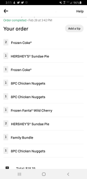 Consumer Review - Food Safety Burger King, 14340 15th Avenue Northeast, Seattle, WA, USA ordered from this location through uber e... photo #2