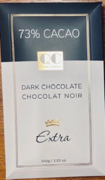 Food Recall Made Chocolates & QC brands 73% Dark Chocolates - recalled due to undeclared milk Fielding Group Ltd... photo #2