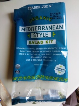 Consumer Review - Food Safety Trader Joe's, Oakway Center, Eugene, OR, USA I got sick after eating Trader Joe's Organic Mediterran... photo #1