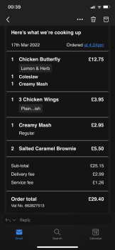 Consumer Review - Food Safety Nando's Kingston upon Thames, High Street, Kingston upon Thames, UK Today, Chicken The chicken was p... photo #1