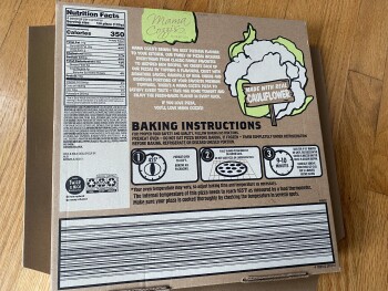 Consumer Review - Food Safety ALDI, East State Street, Athens, OH, USA On Saturday night and today,  their cauliflower pizza I hav... photo #2