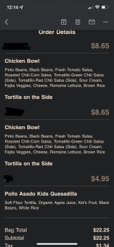 Verbraucherbewertung – Lebensmittelsicherheit Chipotle Mexican Grill, 3701 Branch Avenue, Camp Springs, MD, USA I ate food I feel really bad, It h... Foto #2