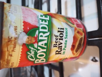 Reseña del consumidor - Seguridad alimentaria Chef Boyardee, Walmart Supercenter, 3700 Owen Rd, Fenton, MI 48430, USA I decided to have something... foto #2