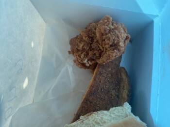 Consumer Review - Food Safety Chevron, 1000 Hill Street, Ellisville, MS, USA Re-cooked leftovers from gas station  I went to this... photo #2