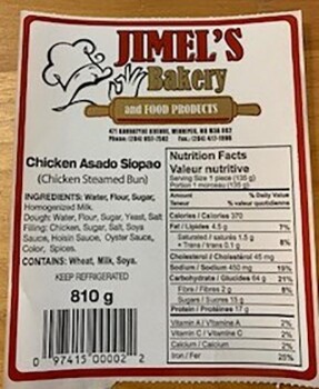 Food Recall Jimel’s Bakery Baked goods - recalled due to possible Salmonella contamination Jimel's Bakery and Fo... photo #2