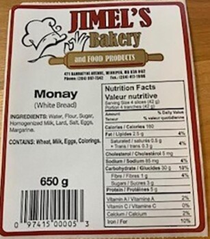 Food Recall Jimel’s Bakery Baked goods - recalled due to possible Salmonella contamination Jimel's Bakery and Fo... photo #7