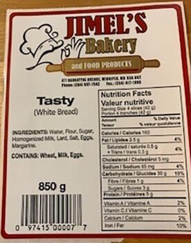 Food Recall Jimel’s Bakery Baked goods - recalled due to possible Salmonella contamination Jimel's Bakery and Fo... photo #17