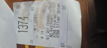 Consumer Review - Food Safety McDonald's, West White Street, Anna, TX, USA Drive thru, quarter pouder w cheese combo meal. It didn... photo #2