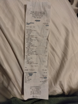 Verbraucherbewertung – Lebensmittelsicherheit Wendy's, 749 W Oglethorpe Hwy, Hinesville, GA 31313, USA Mi mujer y yo comimos a las 10:00 pm y nos... Foto #3