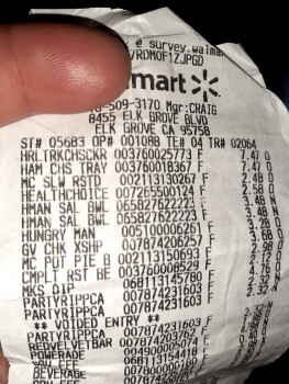 Consumer Review - Food Safety Walmart, Elk Grove Boulevard, Elk Grove, CA, USA I ate a Hormel roast beef meal from the shelf that... photo #2