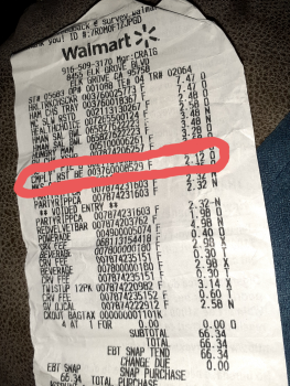 Consumer Review - Food Safety Walmart, Elk Grove Boulevard, Elk Grove, CA, USA I ate a Hormel roast beef meal from the shelf that... photo #6