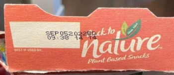Food Recall Back to Nature Cheese Flavored Crackers - recalled due to undeclared milk and egg B&G Foods announce... photo #2