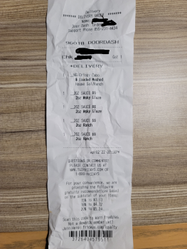 Consumer Review - Food Safety TGI Fridays, Cascade Crossing, Brooklyn, OH, USA Earlier tonight.,  I ordered food from there via Do... photo #2