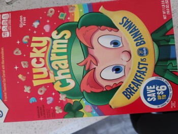 Consumer Review - Food Safety Walmart Supercenter, Nathan Dean Bypass, Rockmart, GA, USA Lucky charms cereal. Last night after con... photo #3