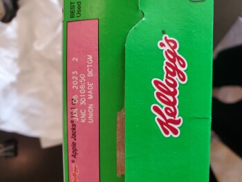 Consumer Review - Food Safety Apple Jacks, Odessa, Texas, USA My son ate apple jacks yesterday night and woke up in the middle of... photo #2