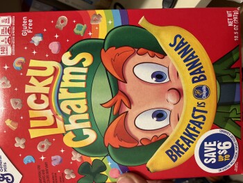 Consumer Review - Food Safety Lucky Charms, CVS, Darrow Road, Twinsburg, OH, USA April 2 2022. I bought ate a bowl of lucky charms... photo #3