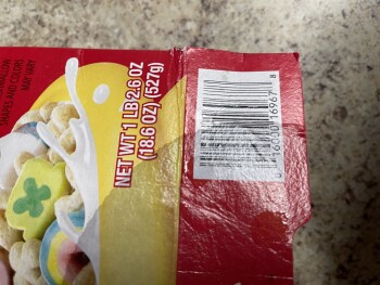 Consumer Review - Food Safety Lucky Charms, General Mills World Headquarters, General Mills Boulevard, Golden Valley, MN, USA For... photo #3
