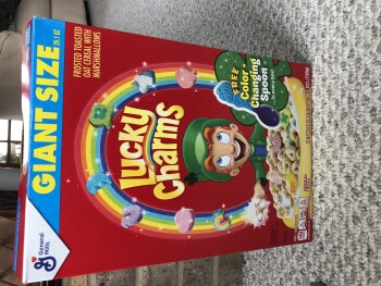 Consumer Review - Food Safety Mariano's, 105 Northwest Highway, Crystal Lake, IL, USA Lucky Charms cereal Explosive diarrhea and g... photo #2